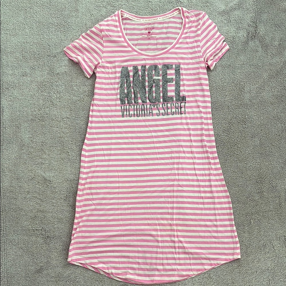 Victoria's Secret Pink Striped Nightshirt